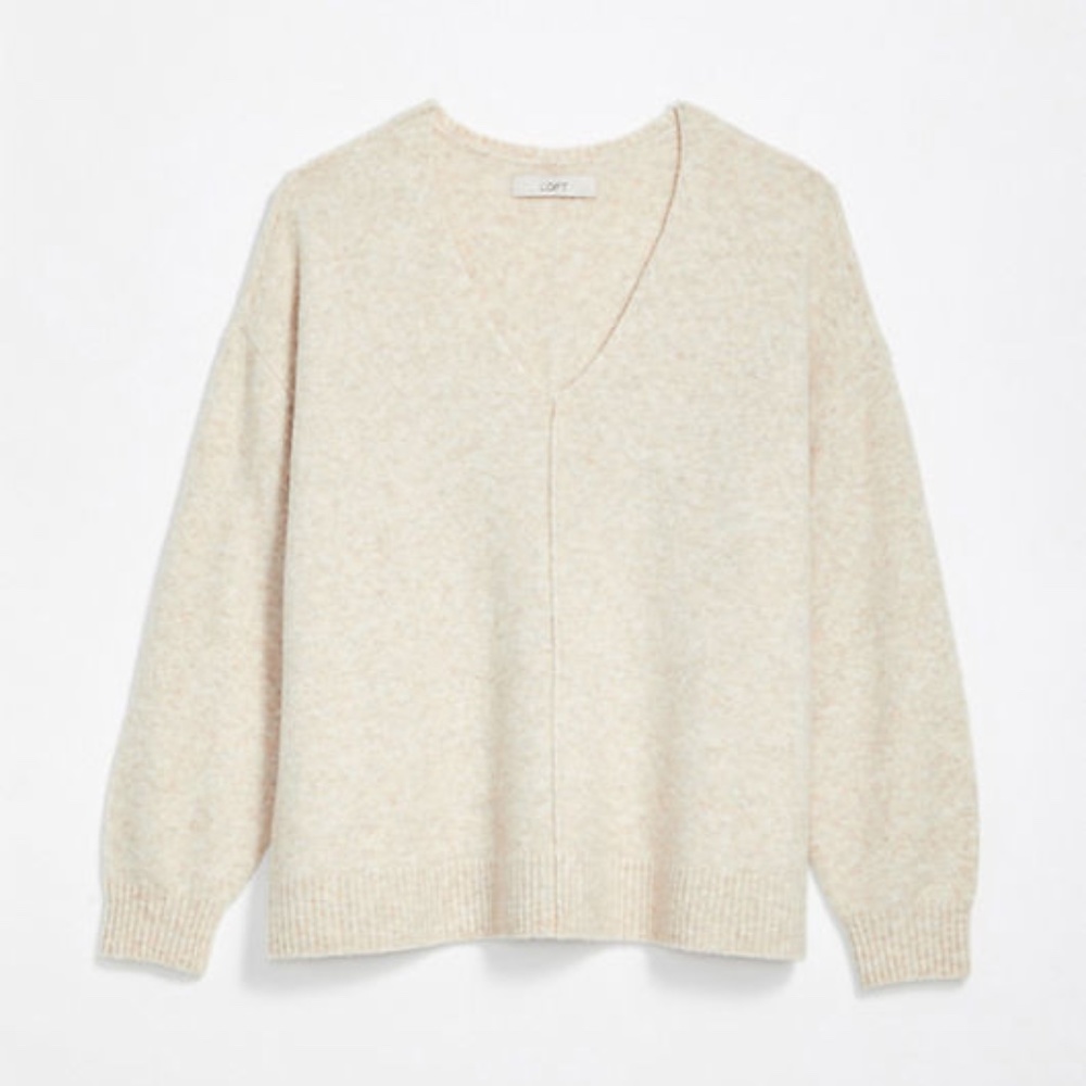 Loft cozy v neck sweater